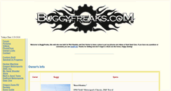 Desktop Screenshot of buggyfreaks.com