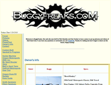 Tablet Screenshot of buggyfreaks.com